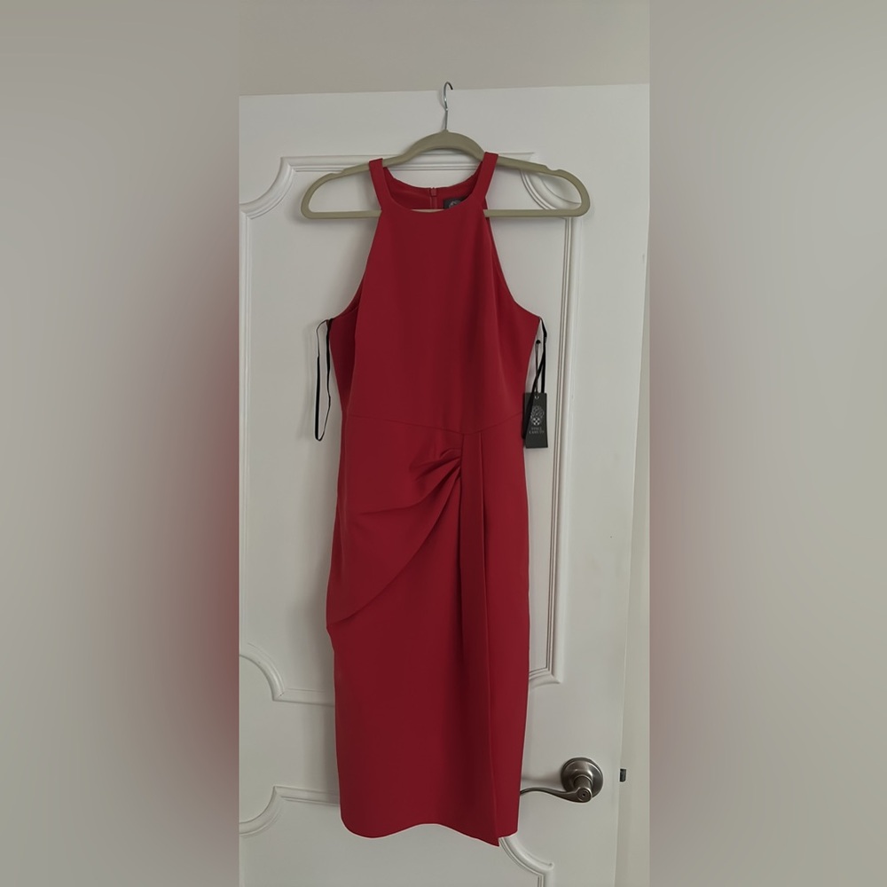 Vince camuto red dress